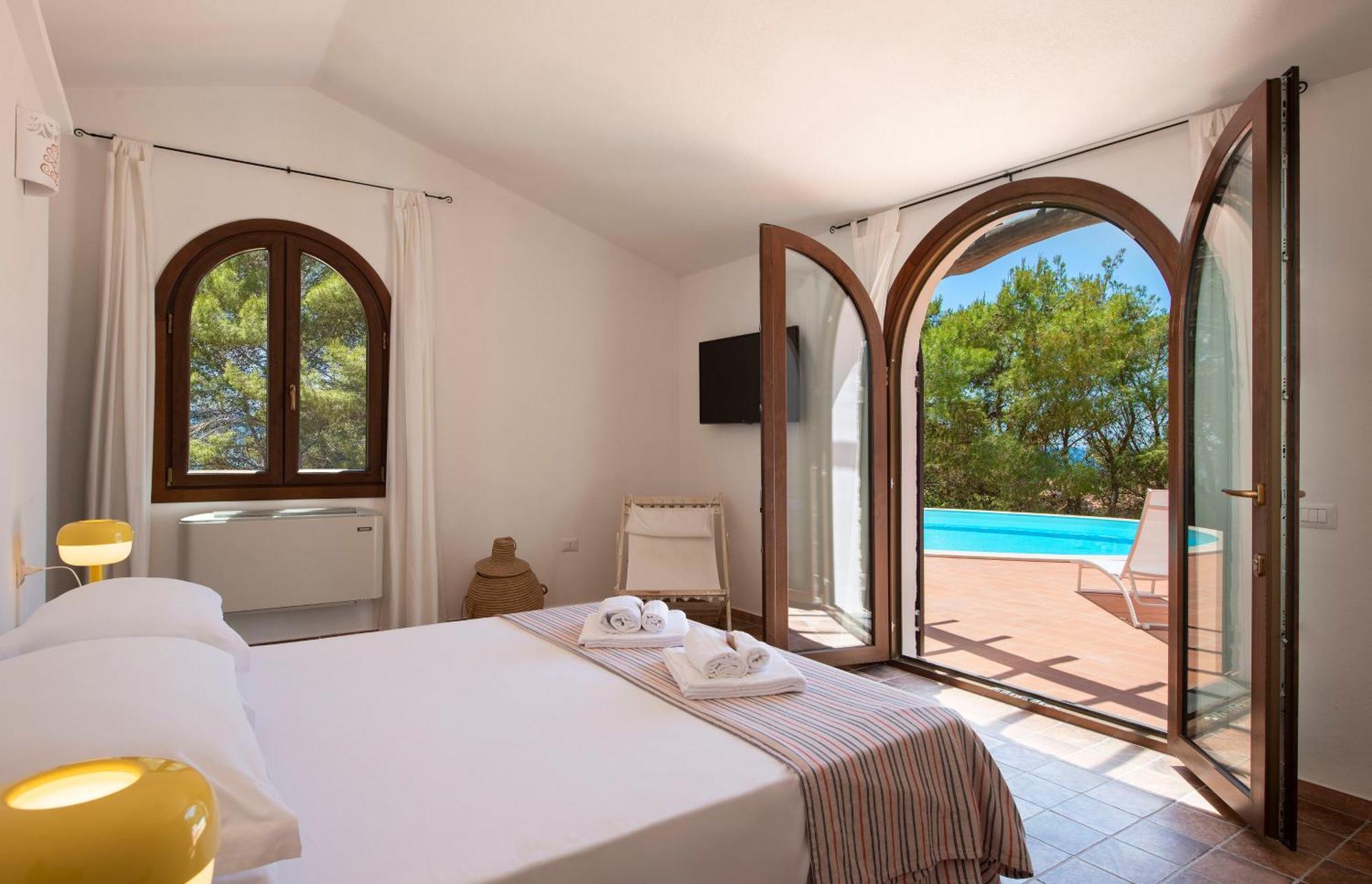 Villa Eliana Sul Mare Porto Pino Bagian luar foto