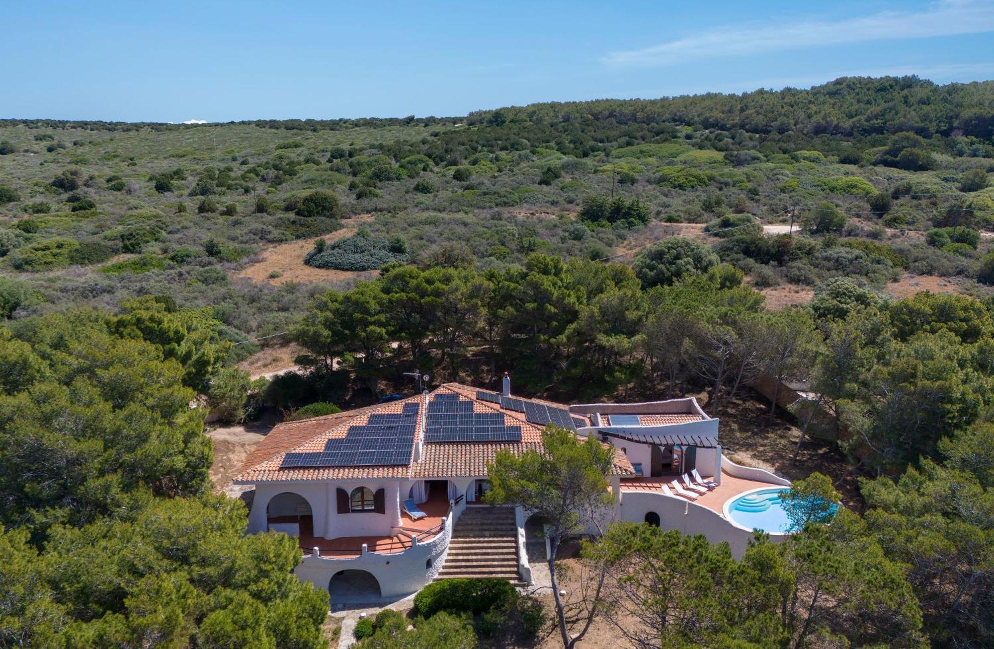 Villa Eliana Sul Mare Porto Pino Bagian luar foto